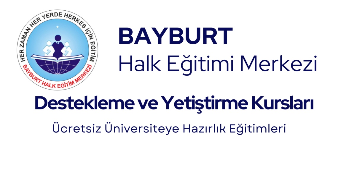 2025-2026 Eğitim Öğretim Yılı Destekleme ve Yetiştirme Kusları